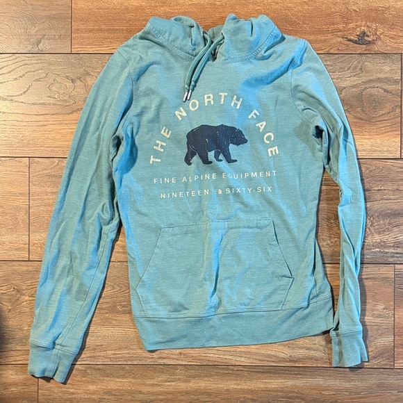 The North Face Tops - The North Face Women’s Teal Hoodie Sweater